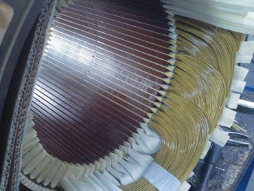 سیم‌پیچی و تست موتور آسنکرون AC