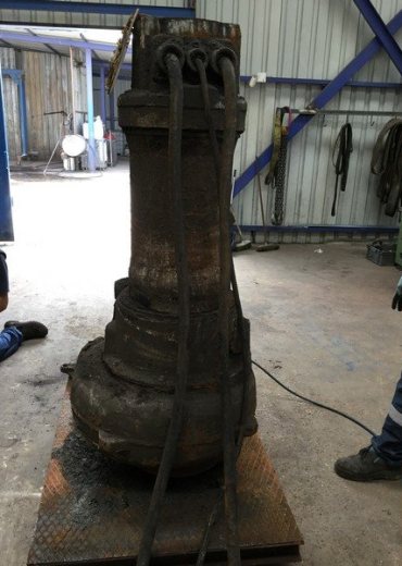 Wartung von Abwasser-Tauchmotorpumpen