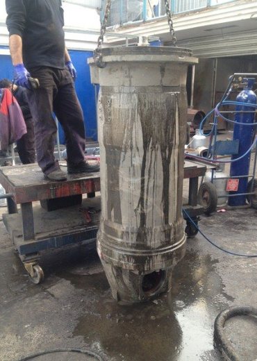 Wartung von Abwasser-Tauchmotorpumpen