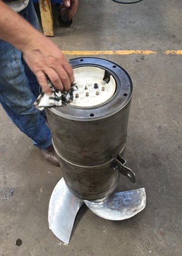 Wartung von Abwasser-Tauchmotorpumpen