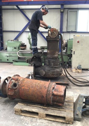 Wartung von Abwasser-Tauchmotorpumpen