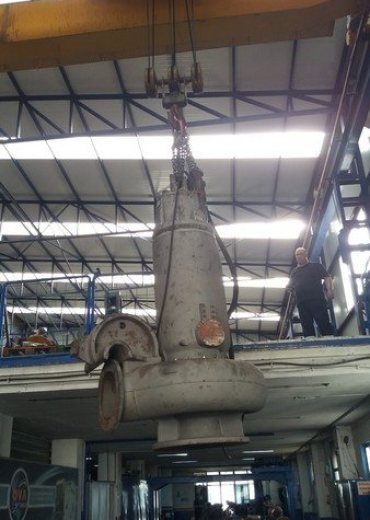 Wartung von Abwasser-Tauchmotorpumpen