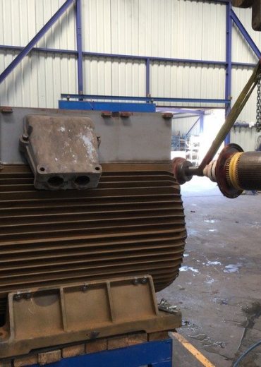 سیم‌پیچی و تعمیر موتور آسنکرون روتور سیم‌پیچی‌شده (حلقه لغزان)