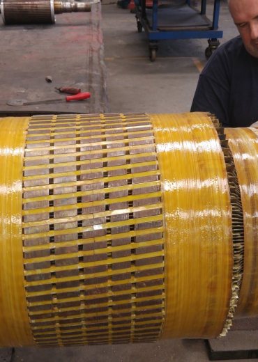 DC Motor Rewinding
