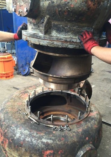 Wartung von Abwasser-Tauchmotorpumpen