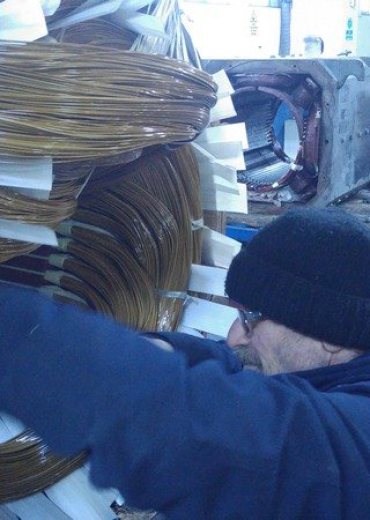 Перемотка и испытания асинхронных двигателей переменного тока
