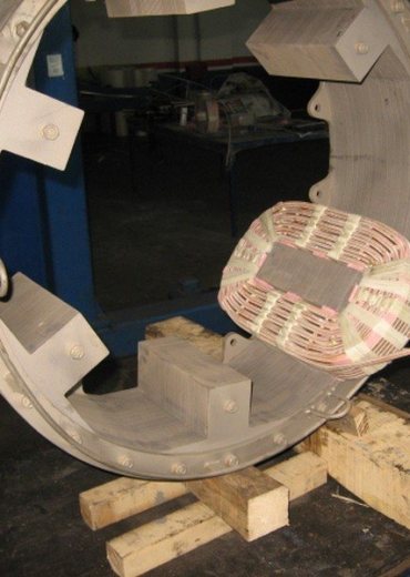 Concast Magnetic Stirrer Rewinding
