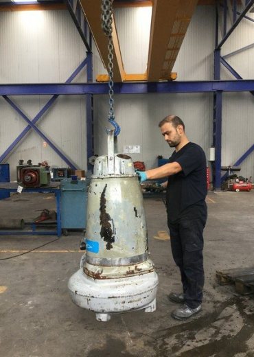 Wartung von Abwasser-Tauchmotorpumpen