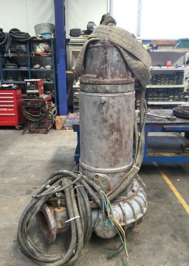 Wartung von Abwasser-Tauchmotorpumpen