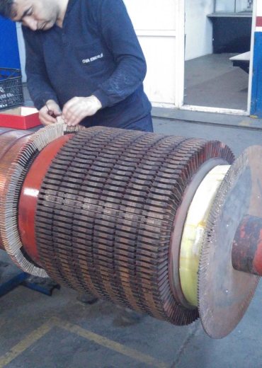 DC Motor Rewinding