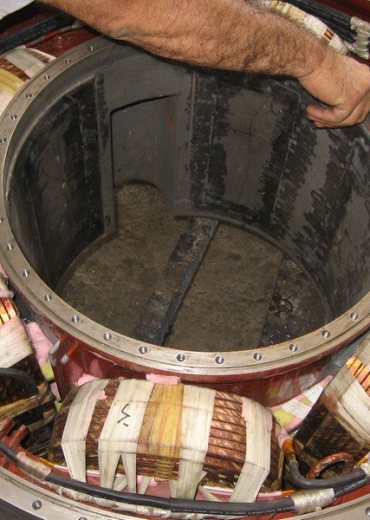 Concast Magnetic Stirrer Rewinding