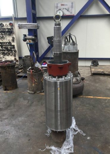 Wartung von Abwasser-Tauchmotorpumpen