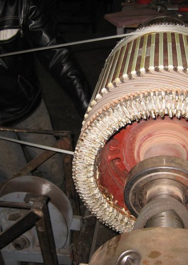 DC Motor Rewinding